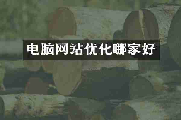 电脑网站优化哪家好