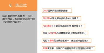 吸引人的营销标题