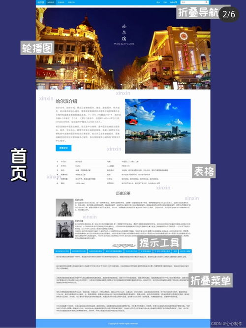 网页设计与制作代码成品