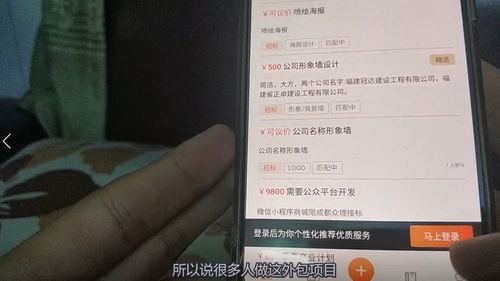接外包项目的网站
