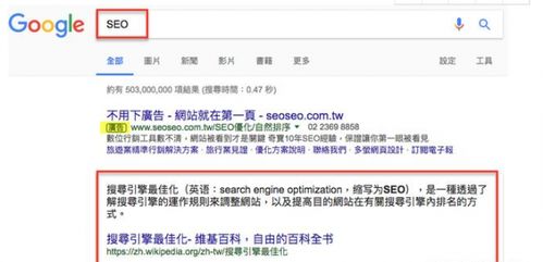 google关键词seo