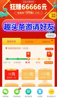 邀请注册推广赚钱
