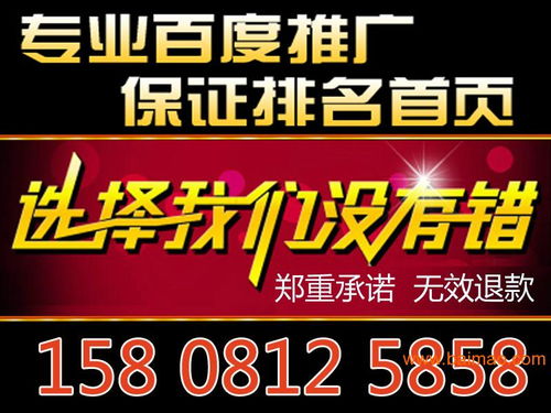 泉州百度推广排名优化